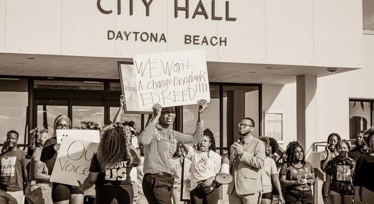 B-CU Students Continue to Protest, Organize Lock In and March to City Hall